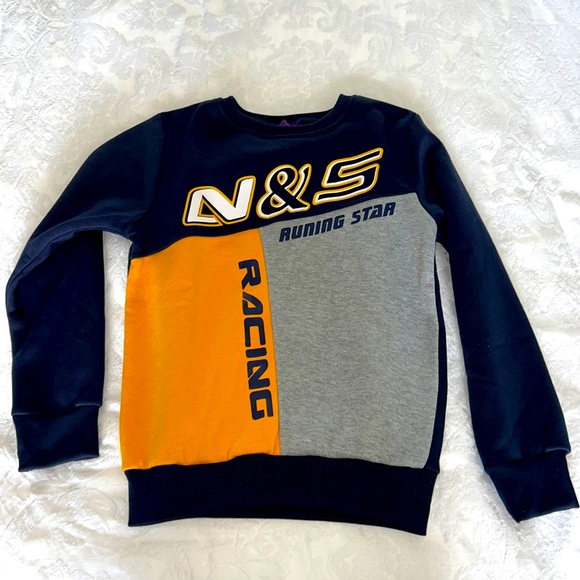 Peperoncino Boys Long Sleeve Blue Sweater Size 12A - Picture 1 of 3